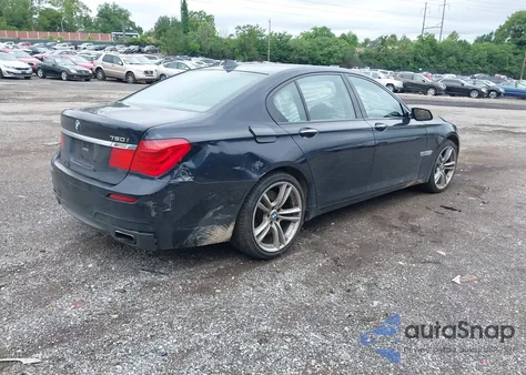 2011 BMW 750I xDrive из США, поврежденный, VIN WBAKC6C57BC394301